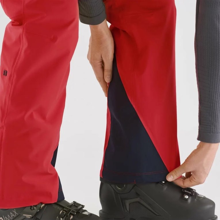 Red Salomon The Brilliant Women's Ski Pants | IE RS0981